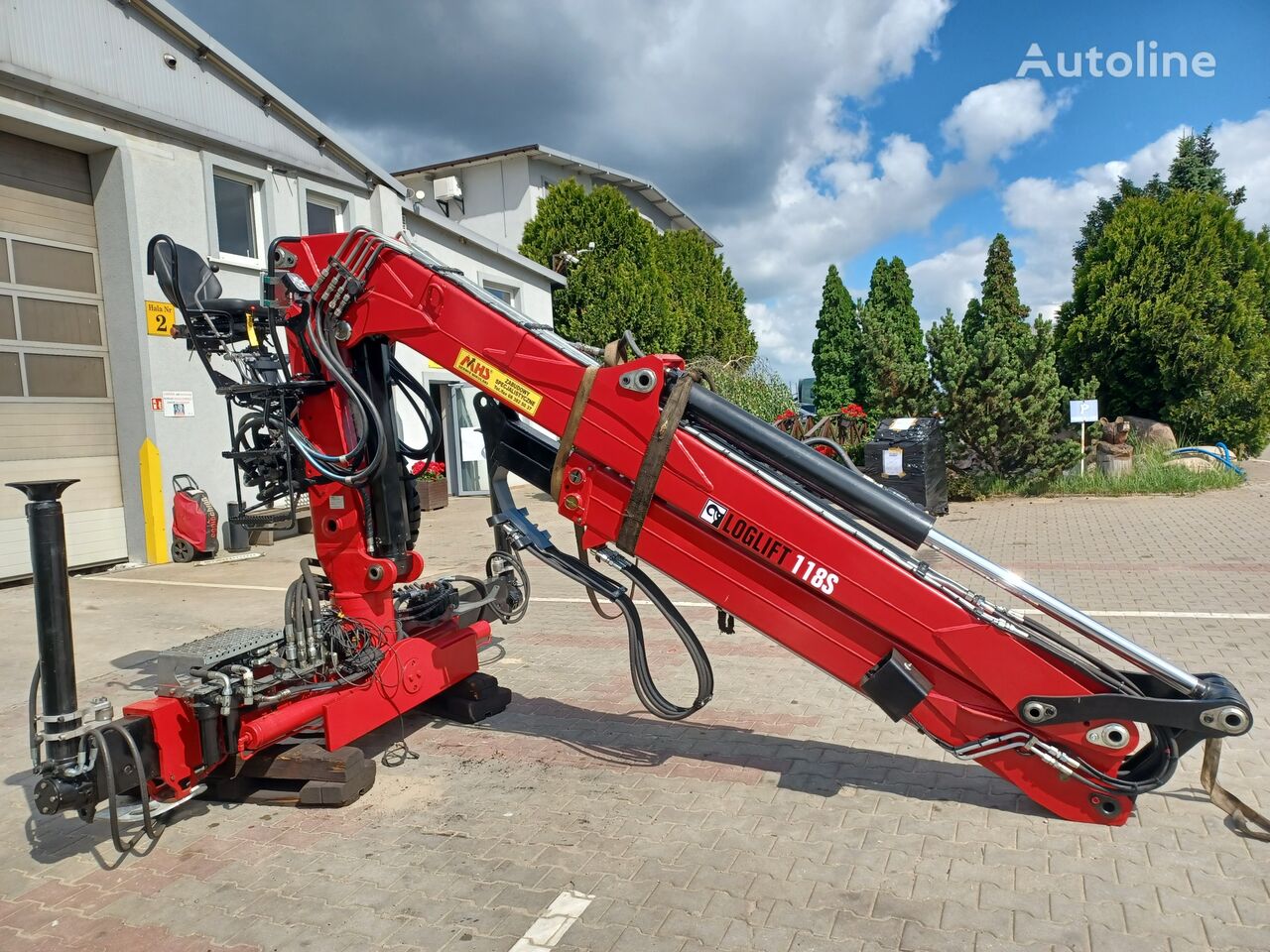 Loglift F118S79 loader crane