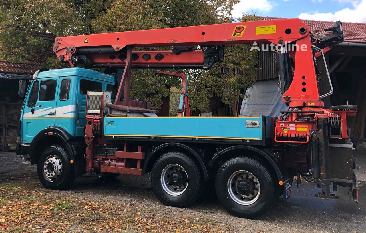 Grue auxiliaire de chargement MAN 2635 - Autoline