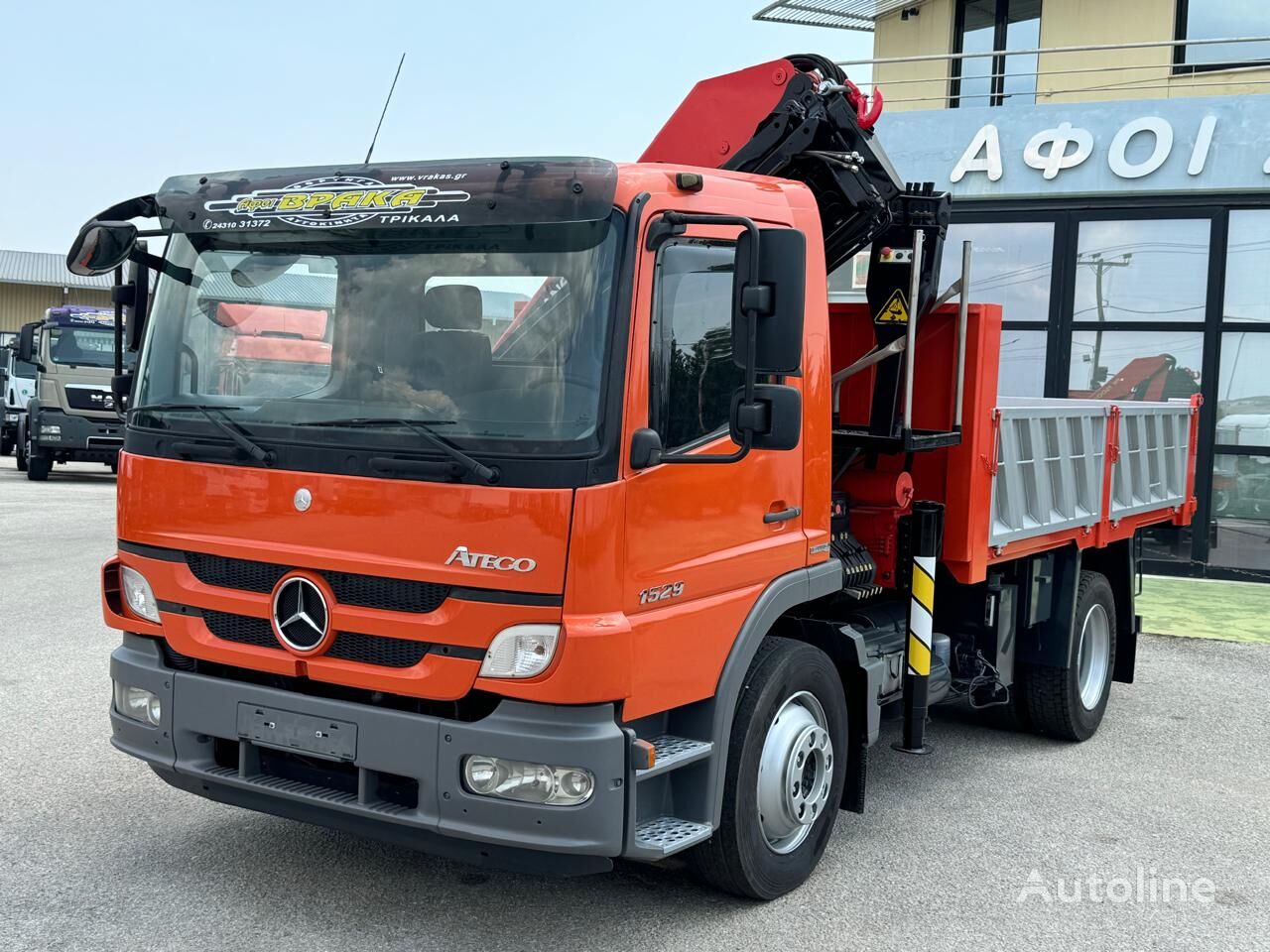 кран-манипулятор Mercedes-Benz 1529 L 4X2 ATEGO / EURO 4