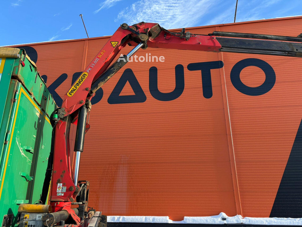 Palfinger PK 19001 BOOM 12,5 m / 1220 kg yükleyici vinç - Autoline