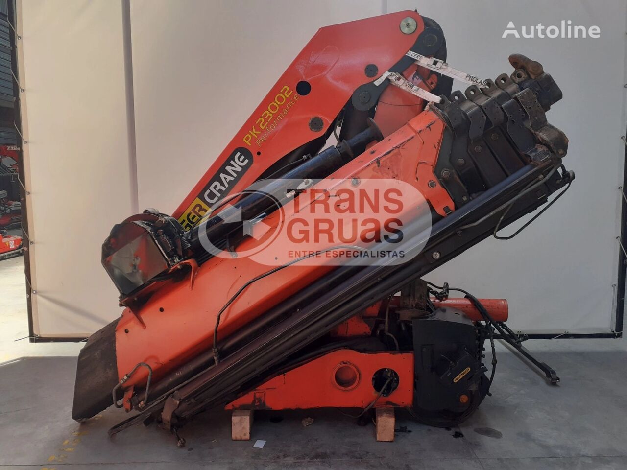 grua auxiliar Palfinger PK 23002