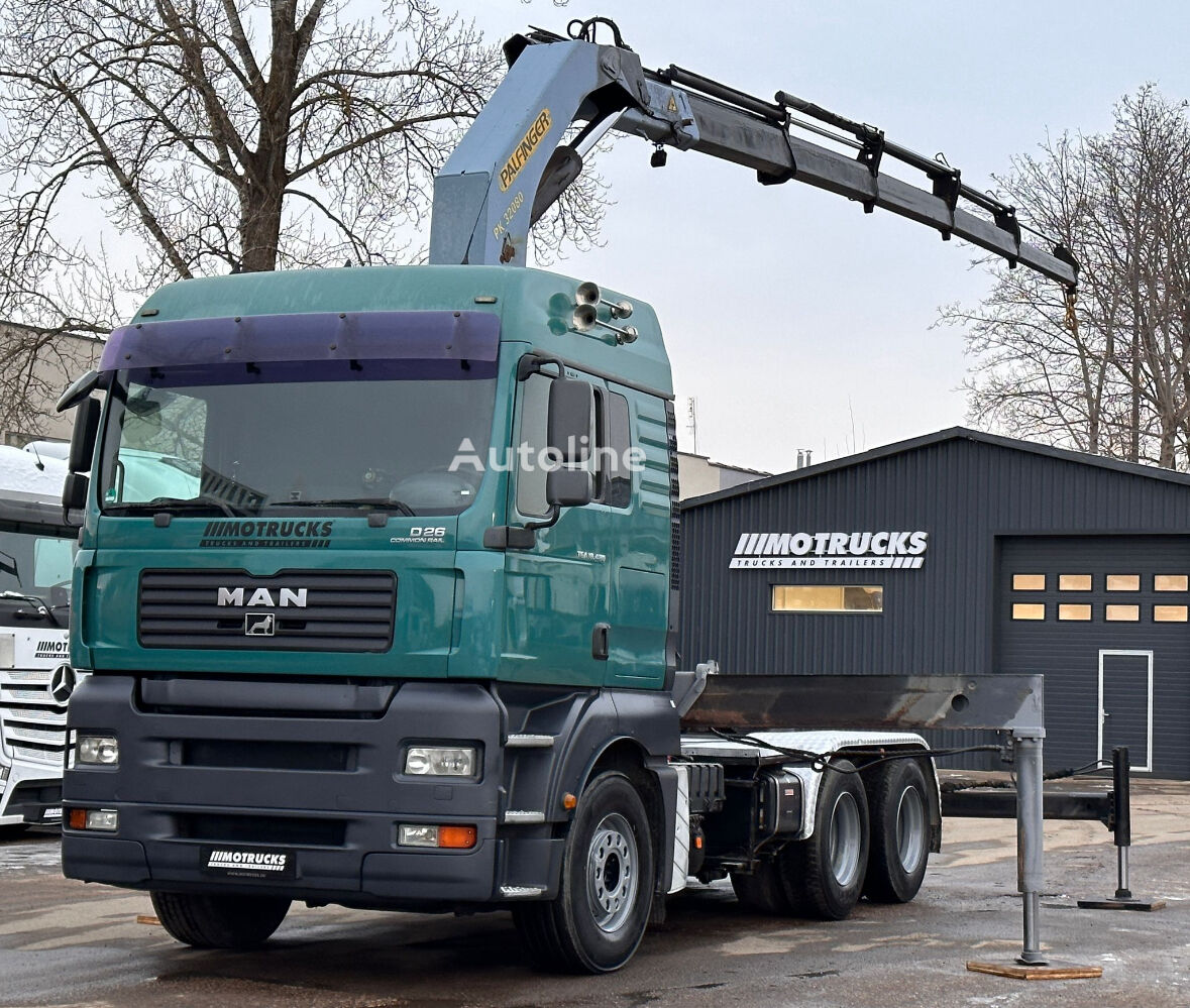 Grue auxiliaire de chargement Palfinger PK 32080 D à vendre | Autoline CI Grue auxiliaire de chargement Palfinger PK 32080 D - Autoline