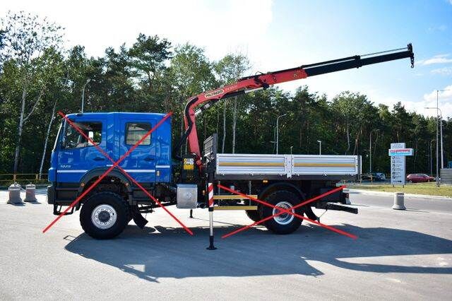 Palfinger PK 8501 MIT PRITSCHE CRANE KRAN grúa autocargante