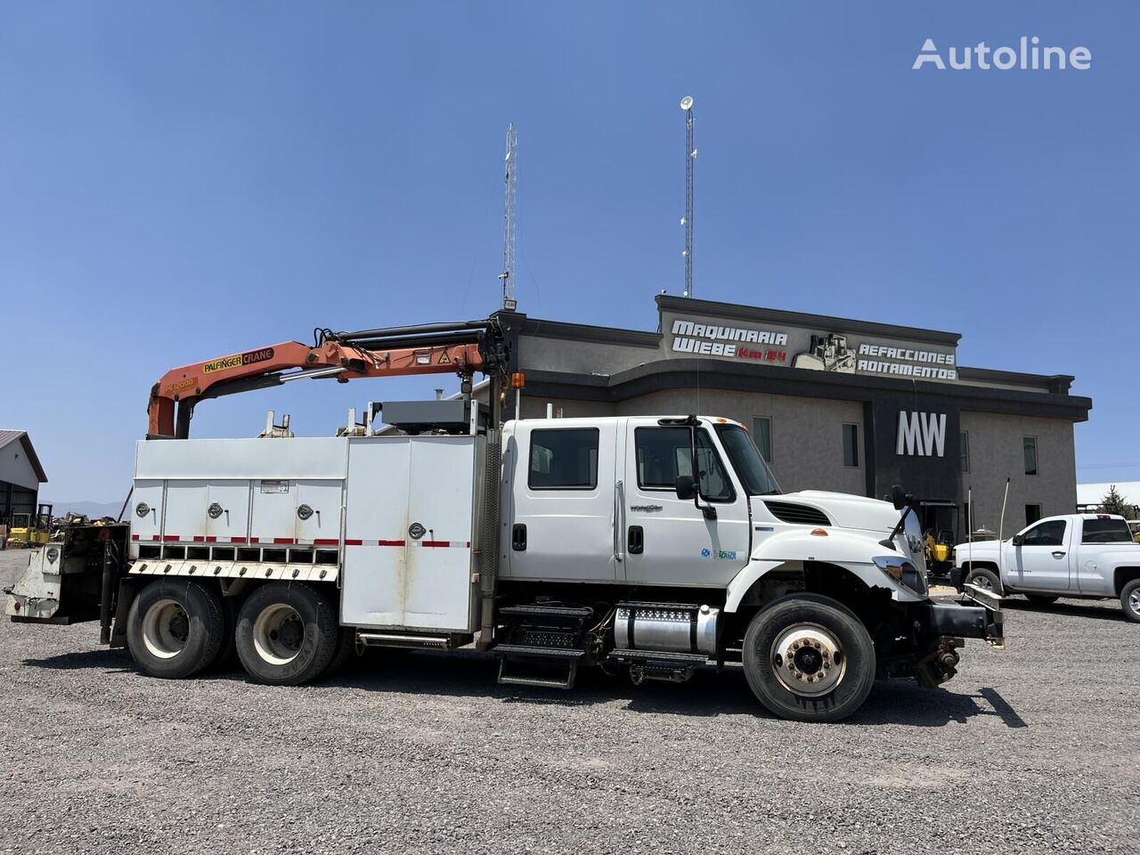 grue auxiliaire de chargement Palfinger PK12000