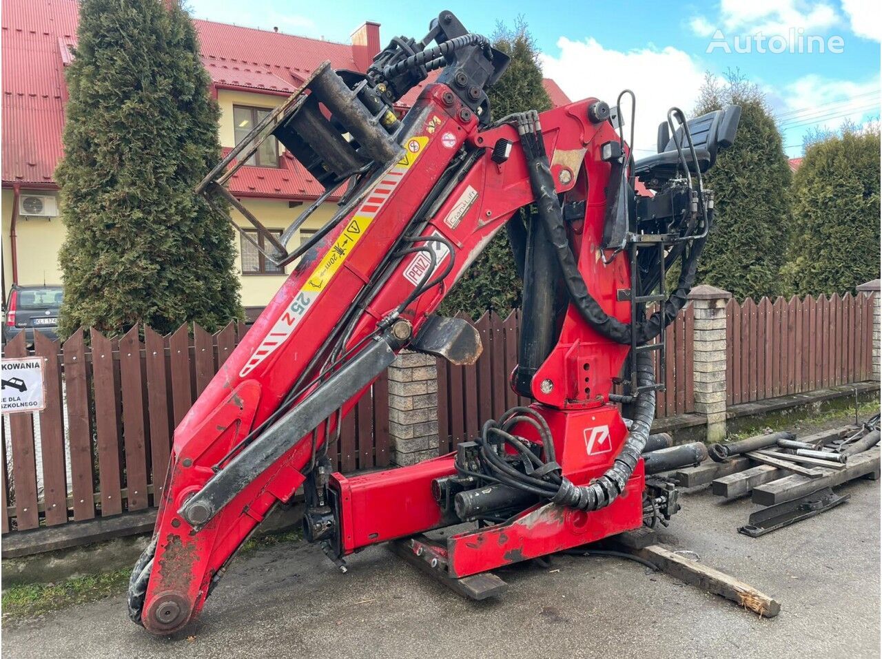 new Penz 25Z, 2014 - 9,6 meter, loader crane