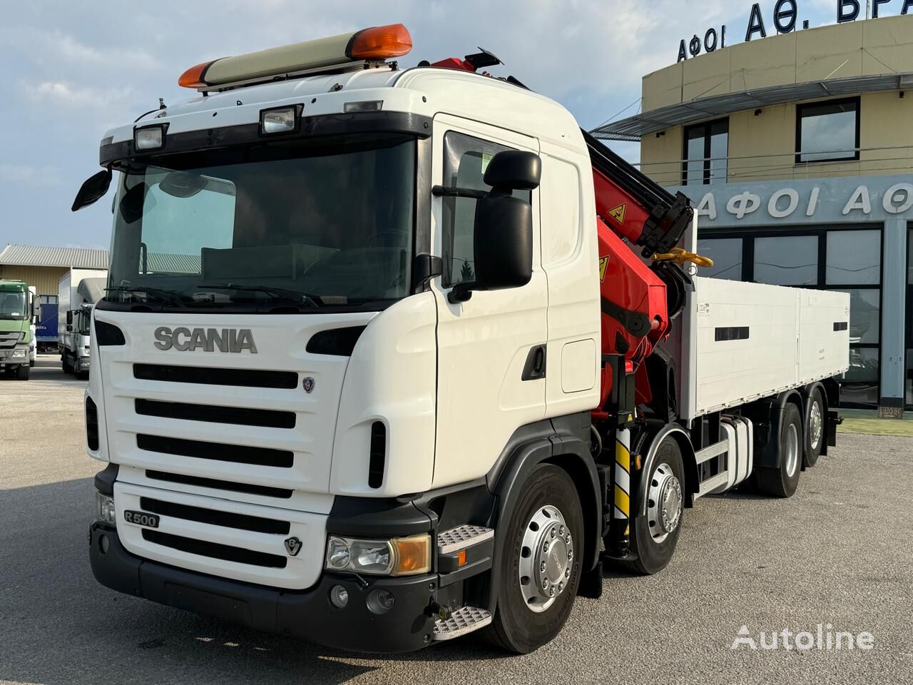 кран-манипулятор Scania R 500 8X2 / EURO 4