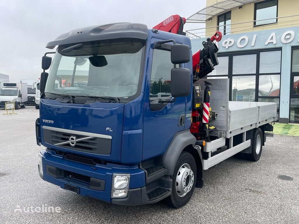 Volvo FLL 280 4X2 /EURO 5 grúa autocargante