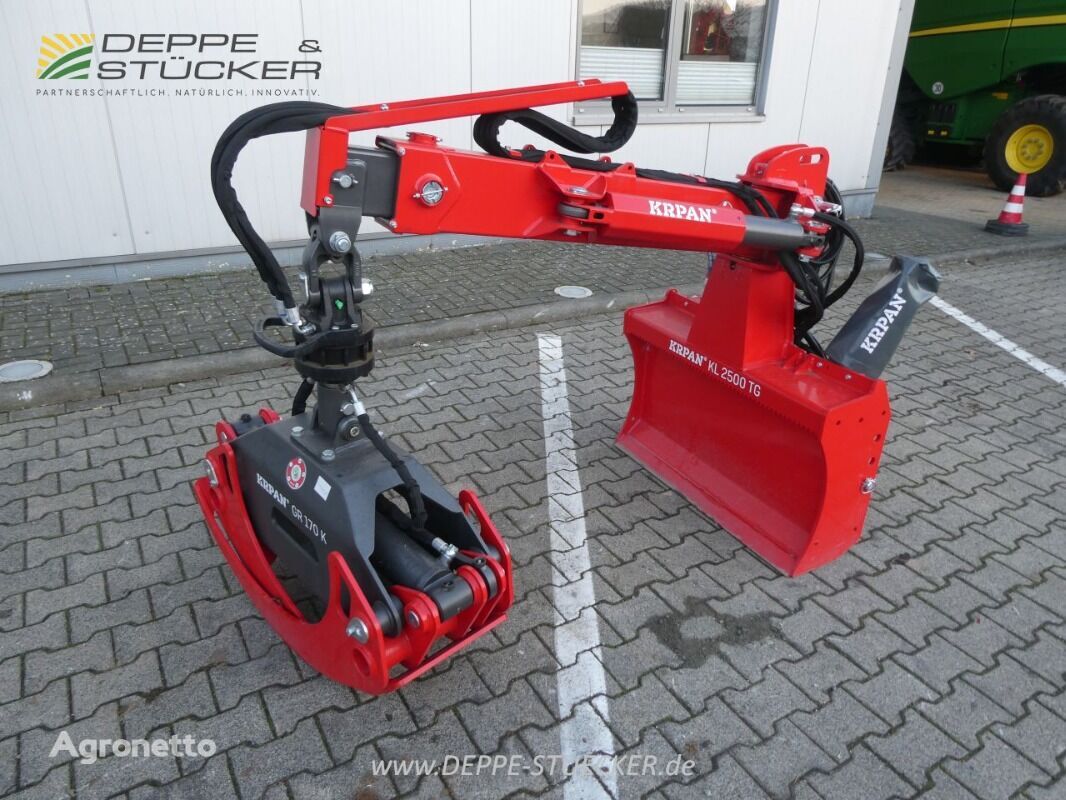 new Krpan KL 2500 TG log grapple