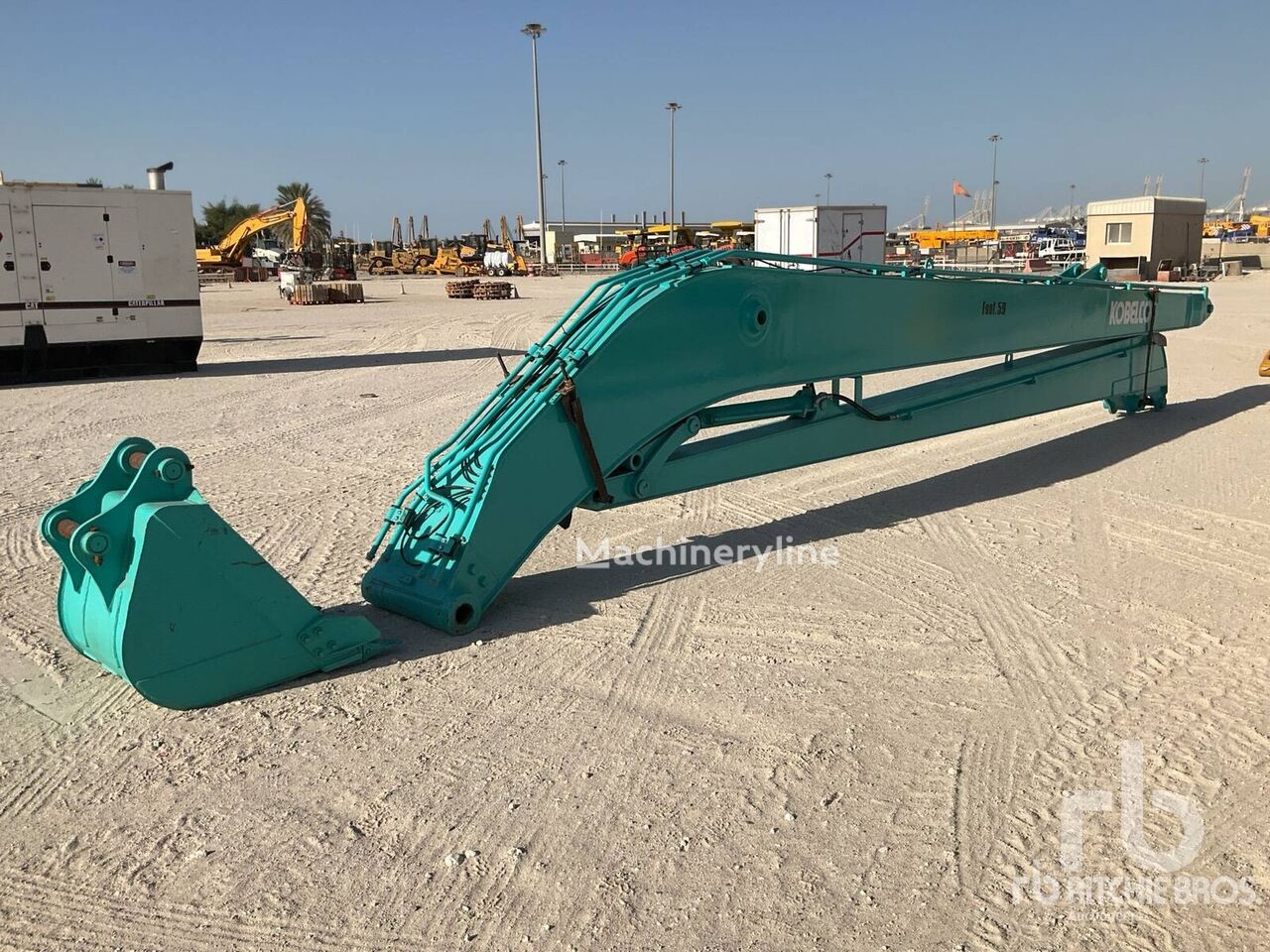 بوم جلوی طویل بیل مکانیکی Long  18 M Long Reach Excavator Boom جدید