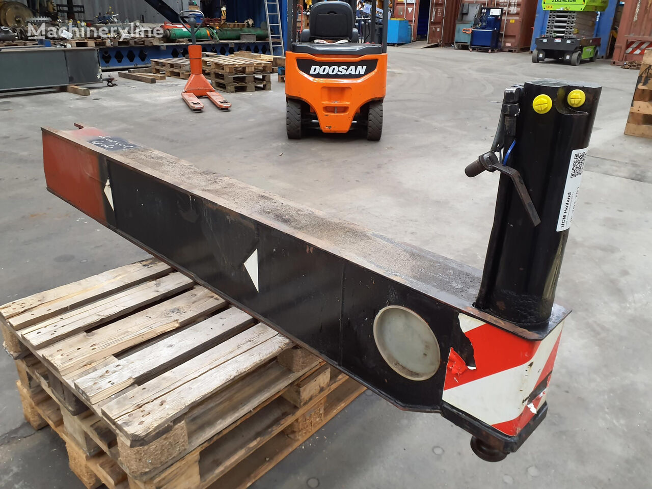 Compact truck CT-2 outrigger beam complete autoceltņa pretsvars