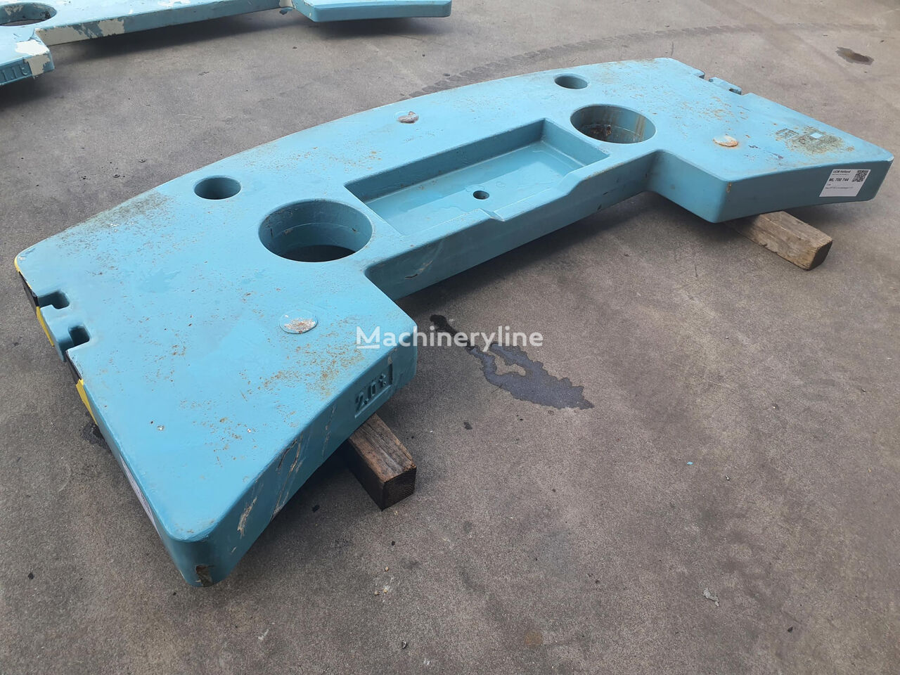 FAUN ATF 60-3 counterweight 2.0T mobile crane counterweight