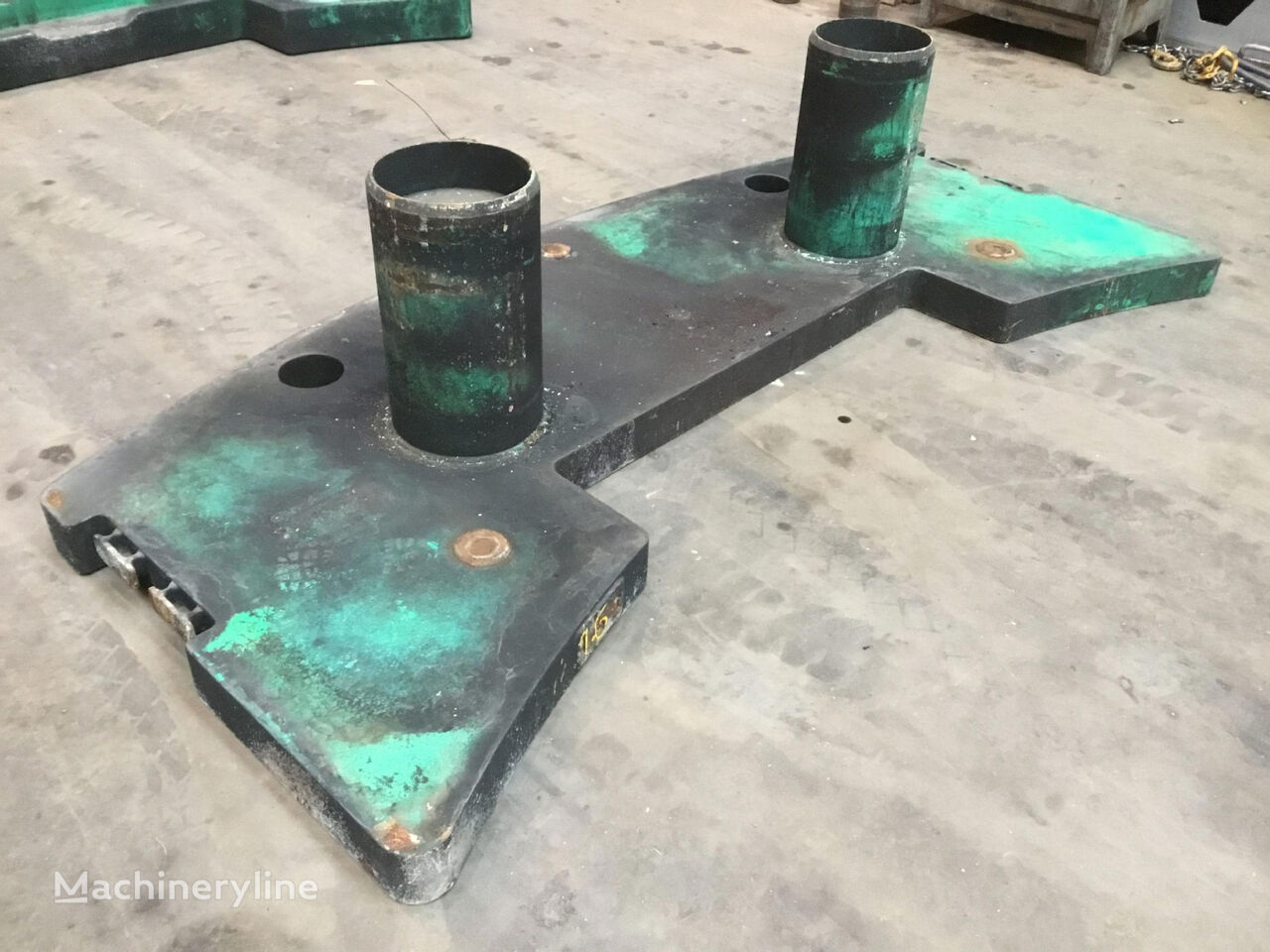 противтежа за подвижна дигалка FAUN ATF 60-3 counterweight base plate 1,6 ton