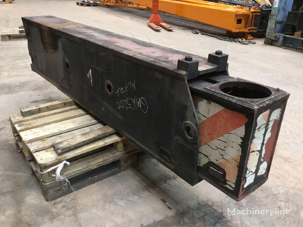 противага автокрана Grove GMK 5200 sliding beam rear