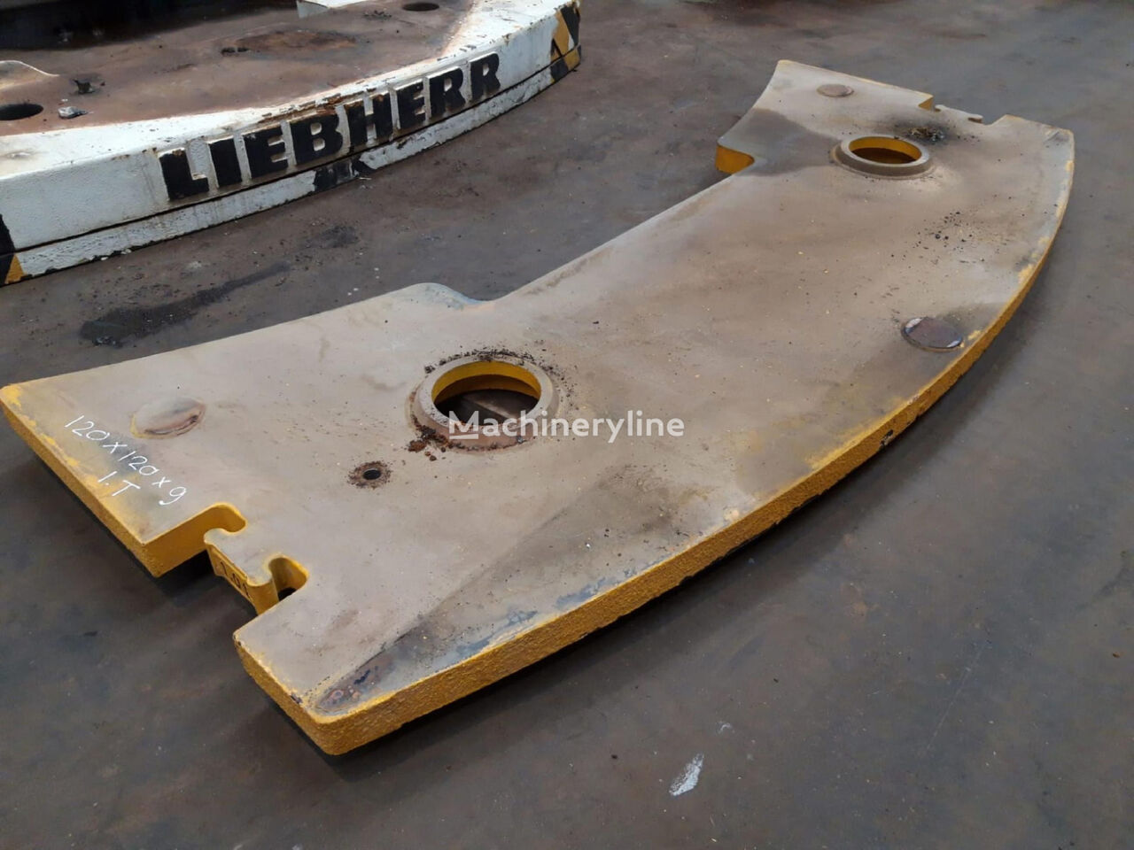 Liebherr Liebherr LTM 1050-1 counterweight 1 ton vinç denge ağırlığı