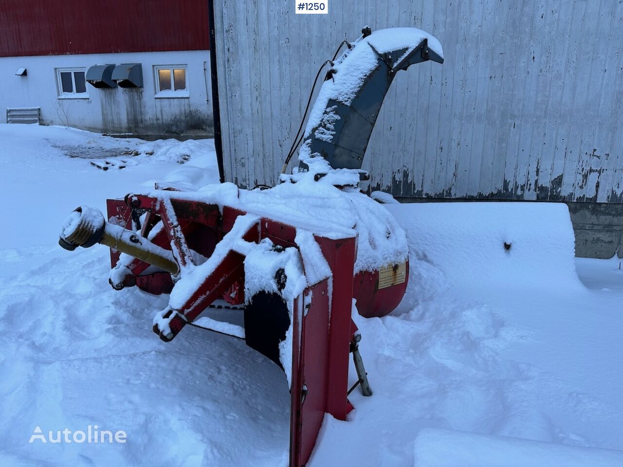 навесной роторный снегоочиститель Nokka 3291