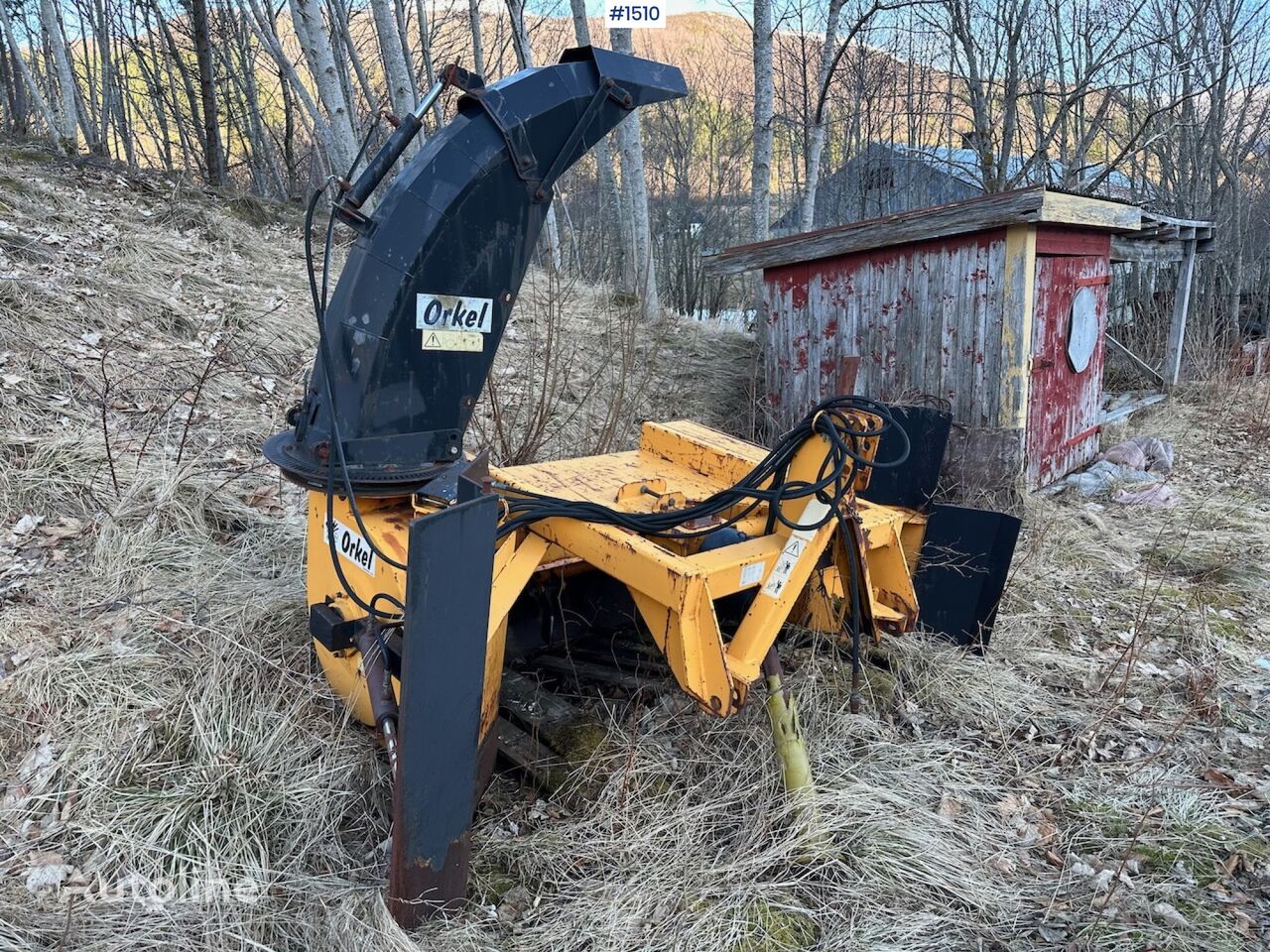 Orkel SK 2410 mounted snow blower