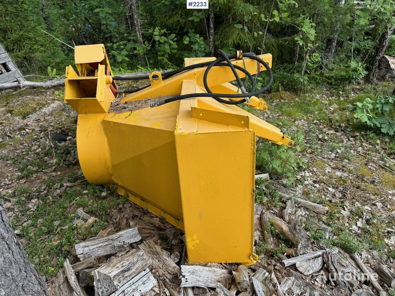 souffleuse à neige portée Snøfreser til traktor