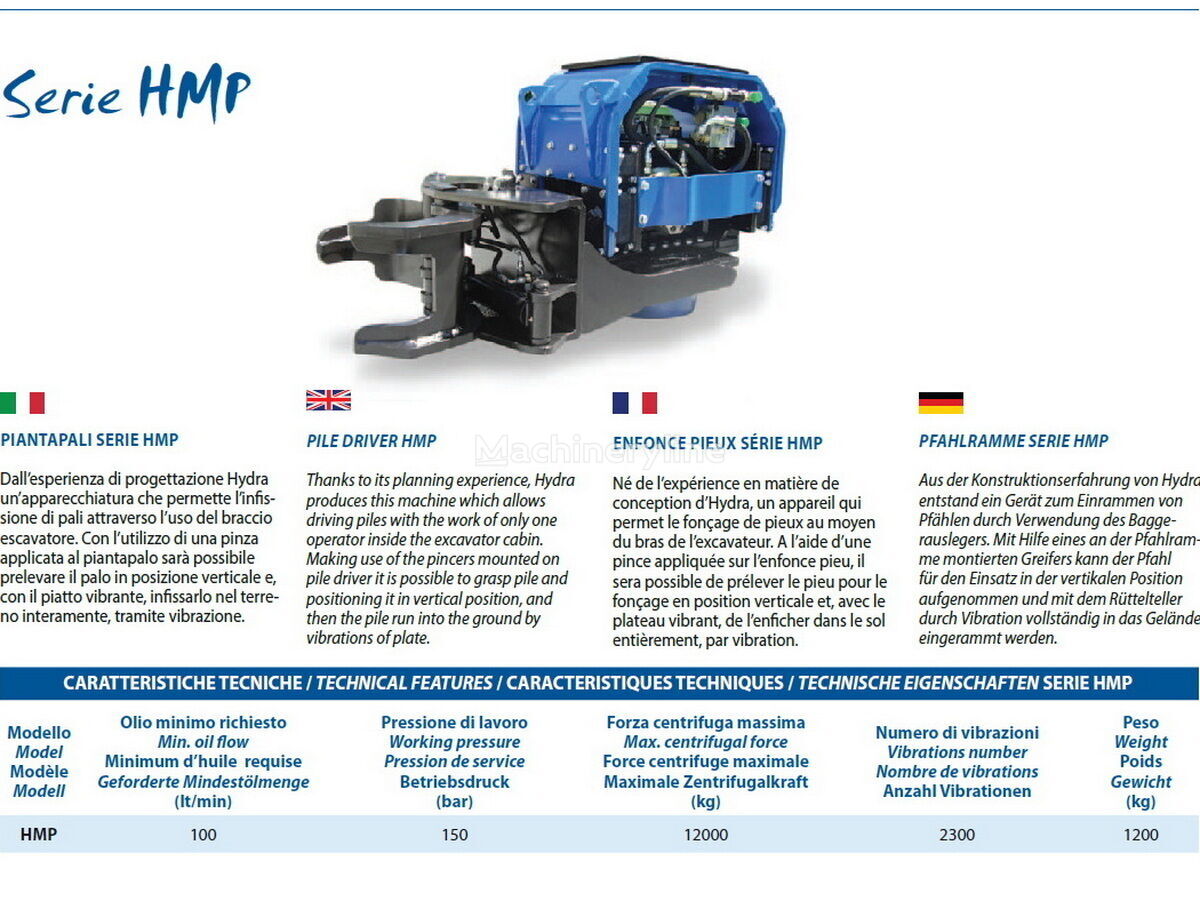 autre outil de forage Hydra HMP