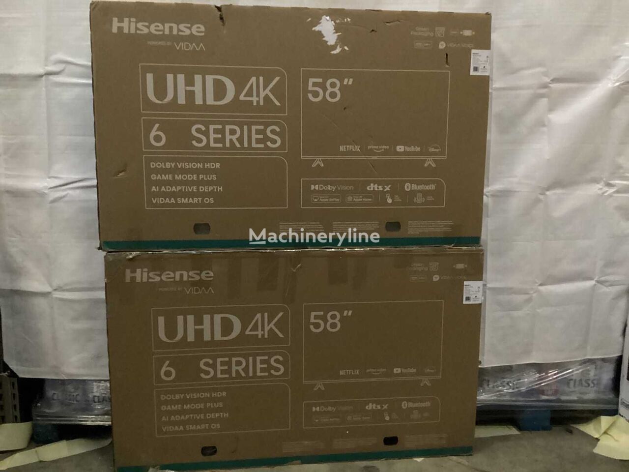 інше освітлення Hisense 58 inch