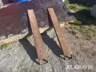 L&aring;nggafflar 3 ton 2 st l&oslash;ftegaffel