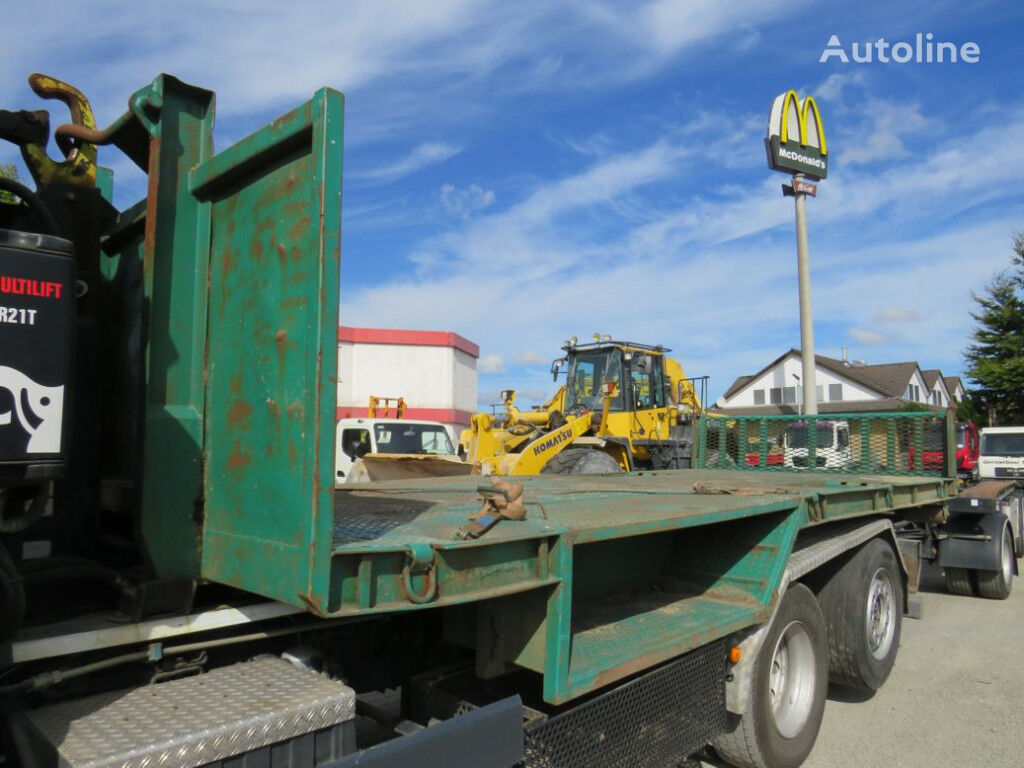 veoplatvorm Plateau zum Baumaschinentransport