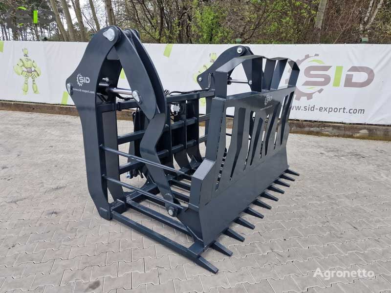 new SID Rake push-off / Abschiebegabel 2,5 m round bale fork