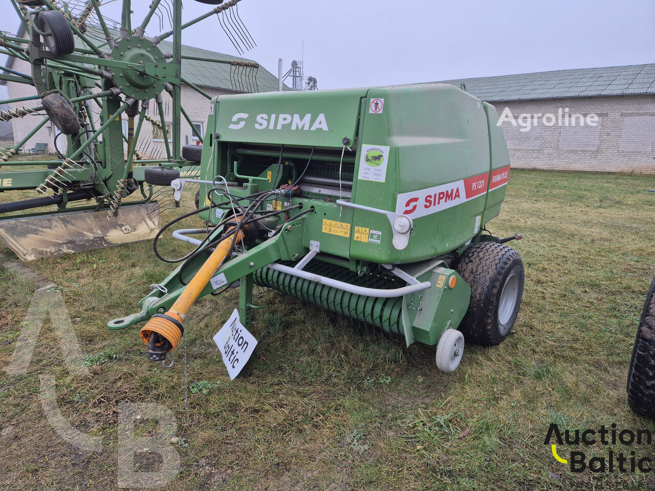 Sipma PS 1221 Farma Plus round bale fork - Agroline