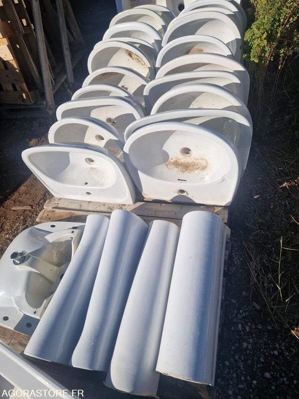 Vasques et colonnes en céramique fregadero - Autoline