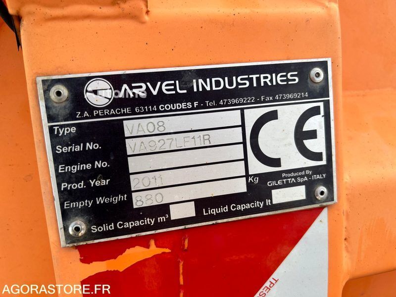 sniego peilis Arvel Industries VA 08