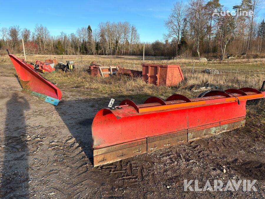 Diagonalplog och vinge Mähler snow plough