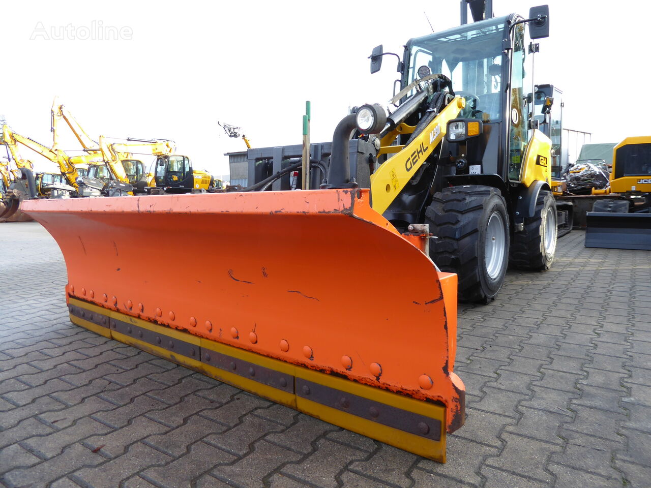 Tuchel Federklappenschneeschild Schneepflug SK225 snow plough