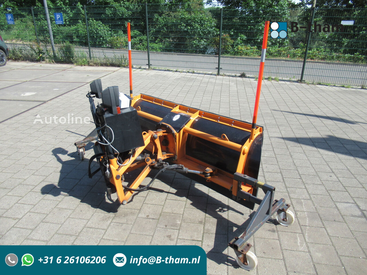لوح محراث الثلج Villeton Jean LMT 20.50 208CM 12V Schneepflug Sneeuwschuif Snow - Autoline