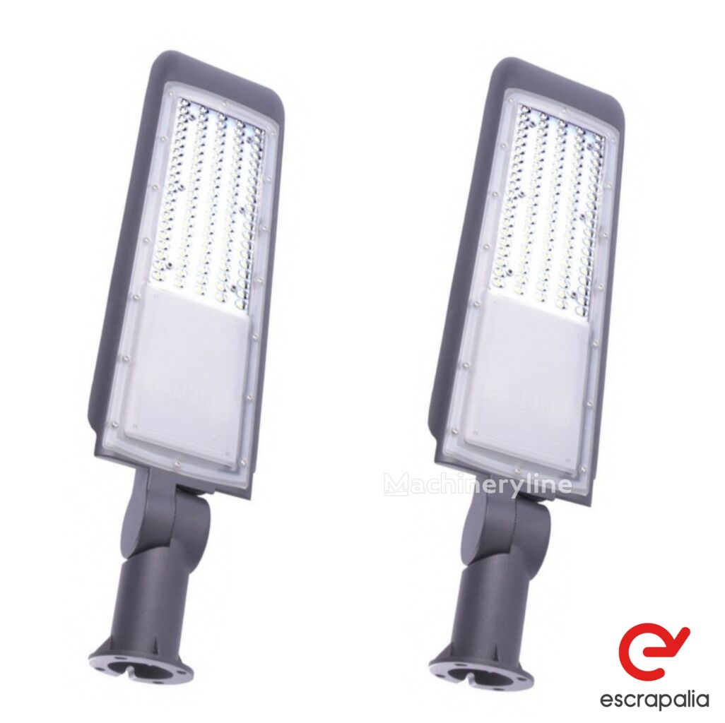 Lote de 2 Farolas LED 100W Articuladas de Aluminio (Nuevas) street light - Machineryline