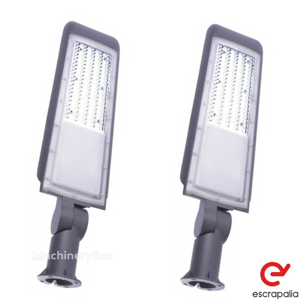 Lote de 2 Farolas LED 100W Articuladas de Aluminio (Nuevas) street light - Machineryline