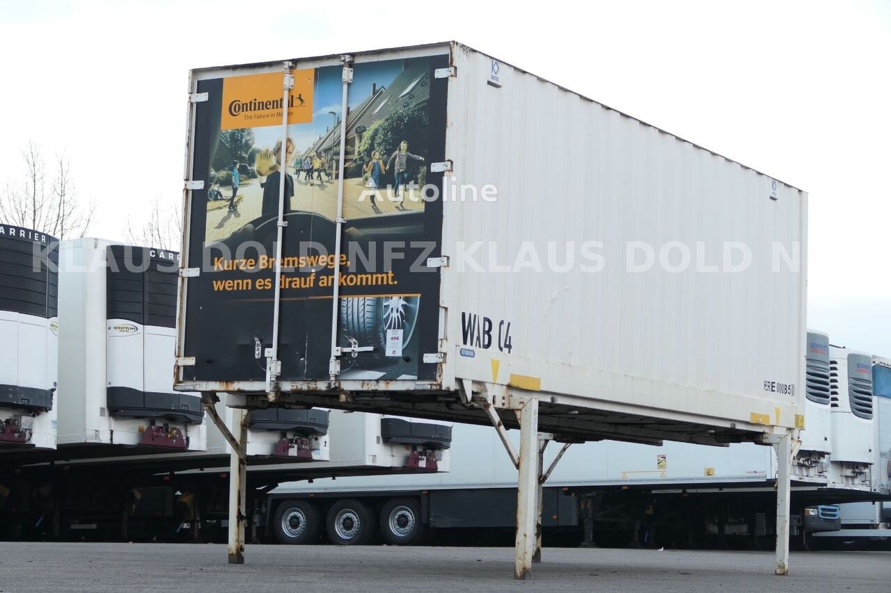 Andere WKST 745 Wechelbrücke BDF Container 47 m³ gesloten wissellaadbak