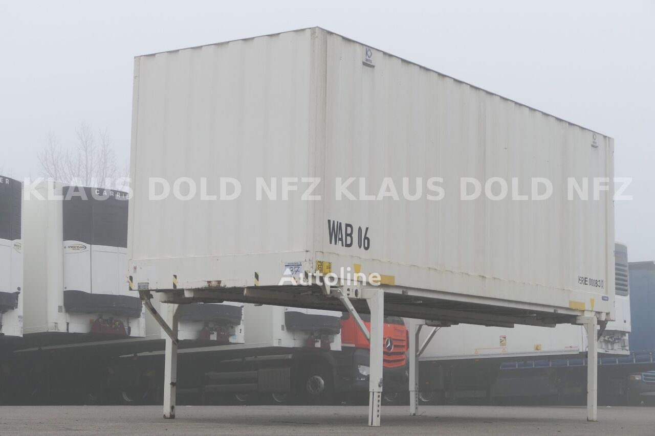 съемный кузов - фургон Andere WKST 745 Wechelbrücke BDF Container 47 m³