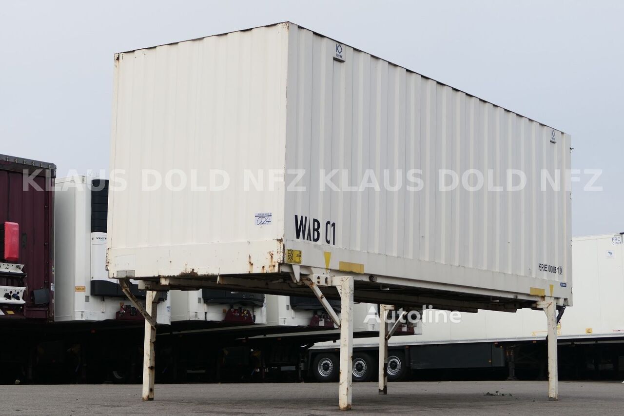 قسمت قابل تعویض بار کامیون Wechelbrücke BDF Container