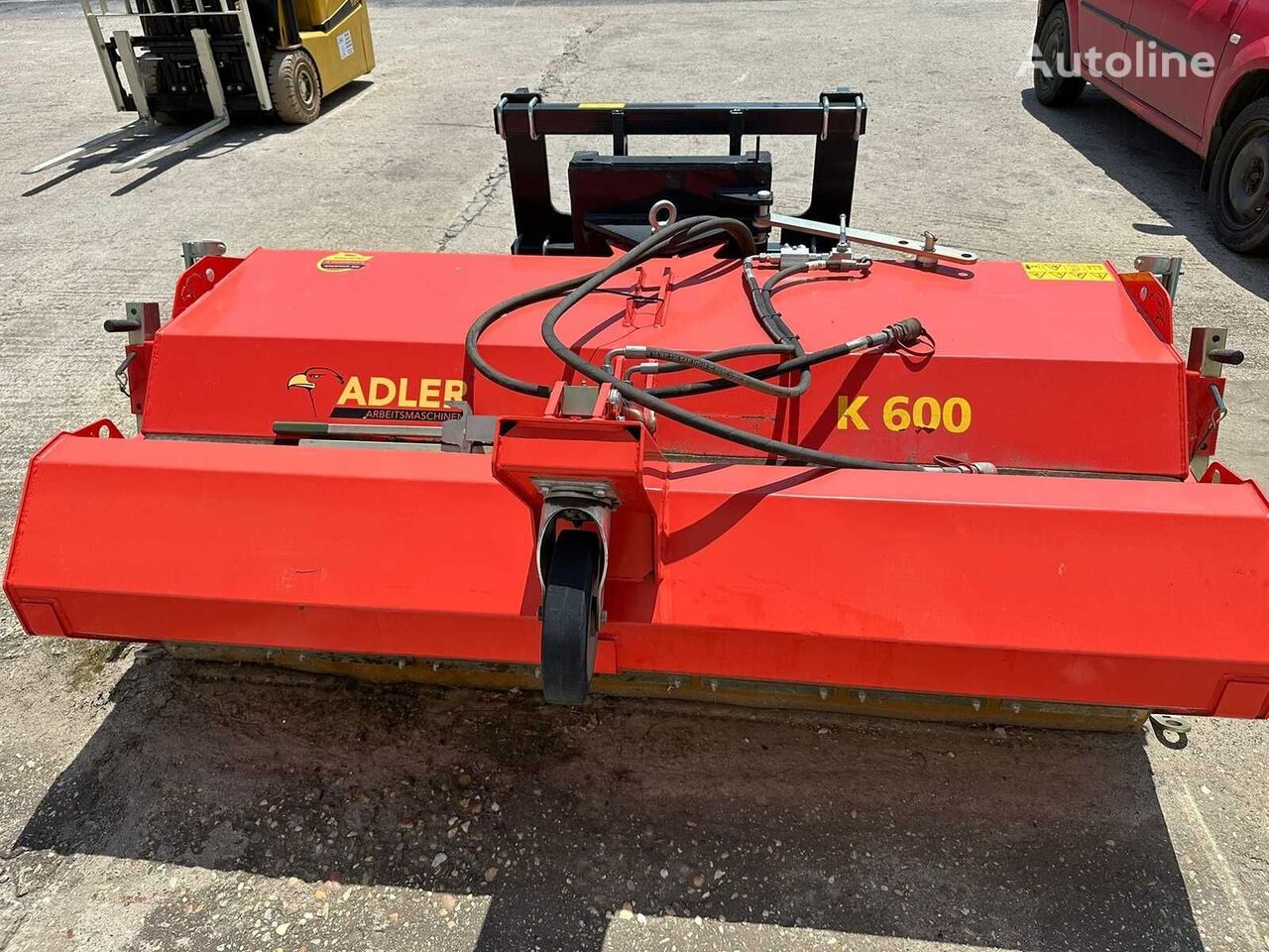 chổi quét đường Aedler k600/210