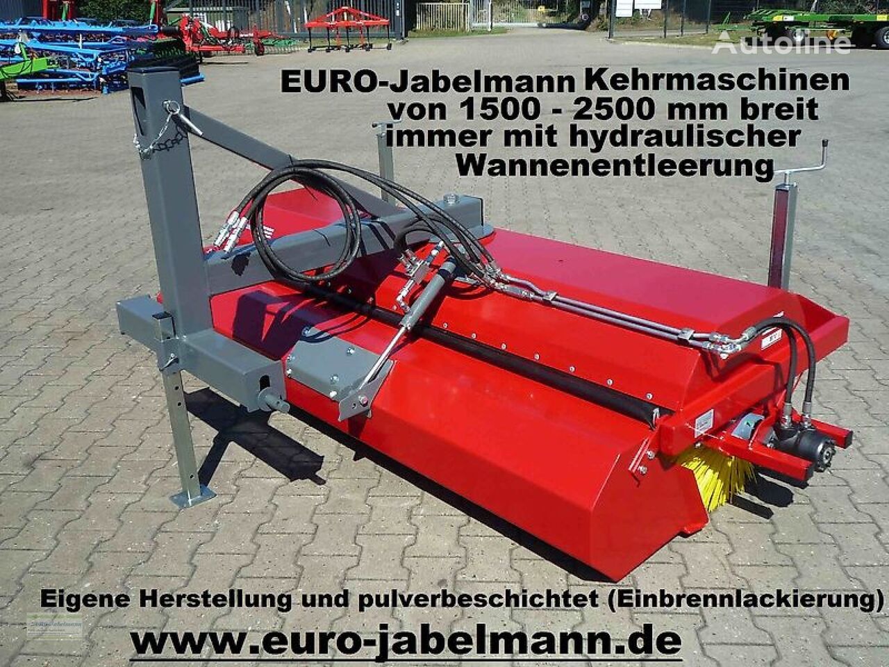 brosse de voirie Euro-Jabelmann Kehrmaschinen, NEU, Breiten 1500 - 2500 mm, eigene Herstellung, neuve