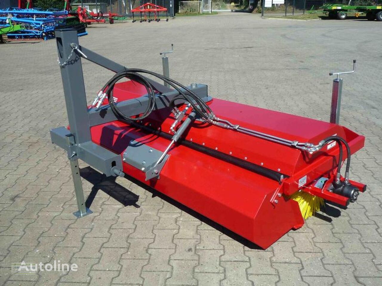 新清扫器刷 Euro-Jabelmann Schlepperkehrmaschinen 2,25 m, einschl. hydr. Entleerung, aus la