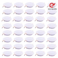 Lote de 40 Placas LED 18W Para Empotrar en Techo (Nuevos) luz de riel