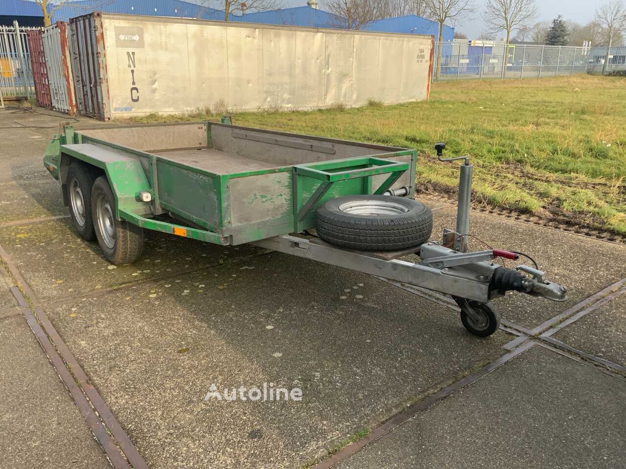 Remorque porte-engin Anssems A-S 2700-3015 MG - Autoline