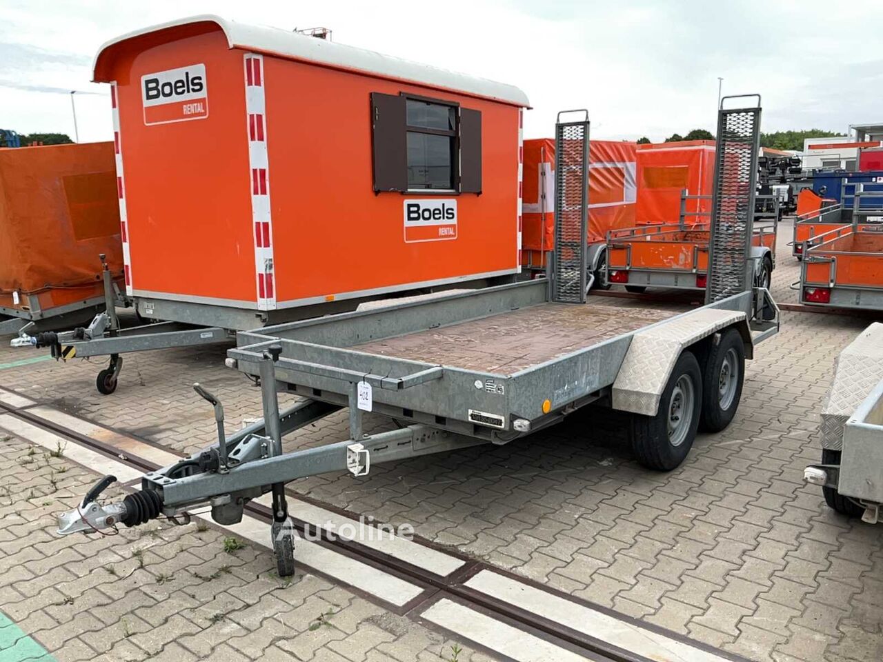 Remorque porte-engin Atec MT1 - Autoline