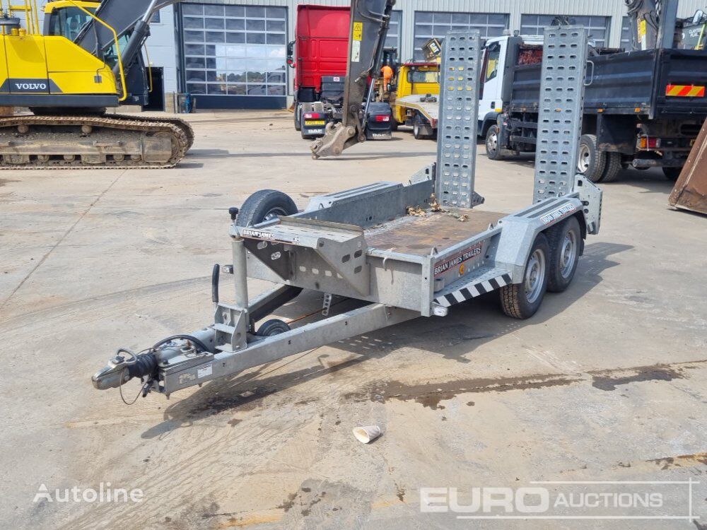 remorque porte-engin Brian James Digger Plant Trailer