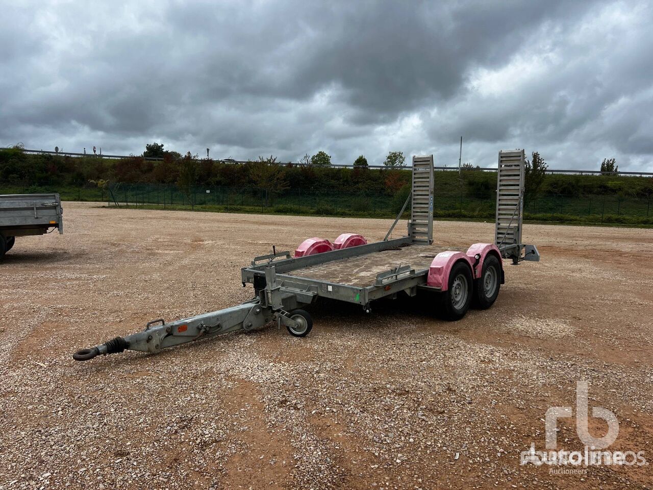 Hubière HUBIERE H212L 14CF 2 Essieux equipment trailer