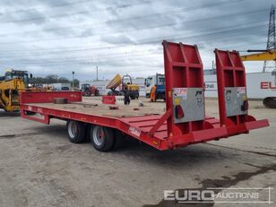 JPM Sprung Draw Bar Lowloader Trailer, Ramps equipment trailer