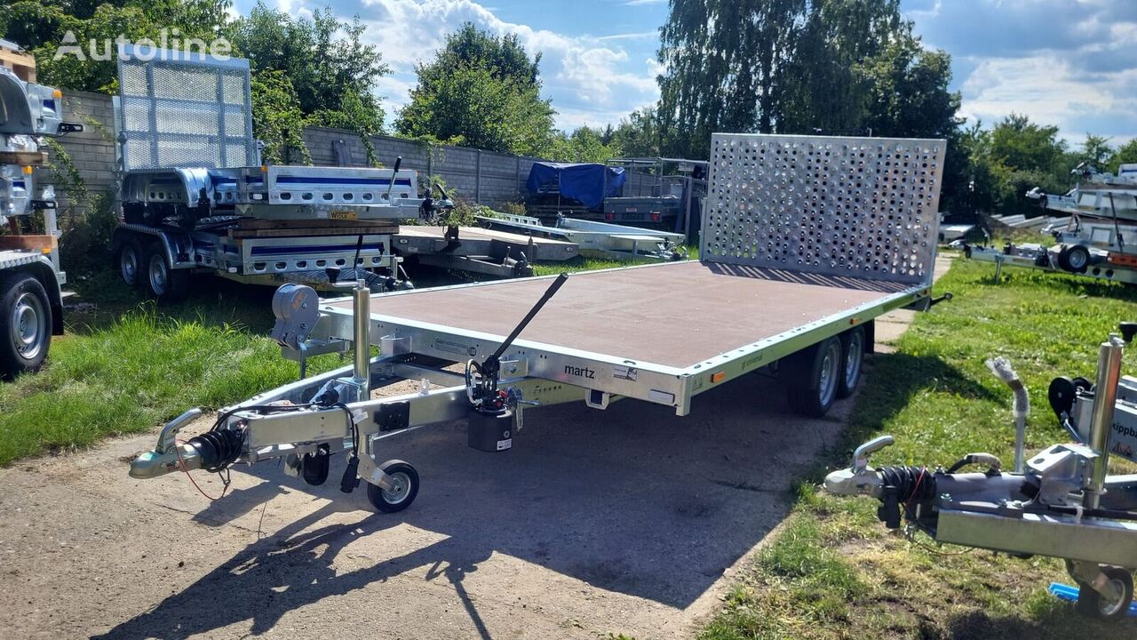 new Martz GT Universal 500/2 equipment trailer