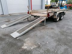 remorque porte-engin Möslein TPH Tieflader m.Rampen, Nutzlast 5800 Kg