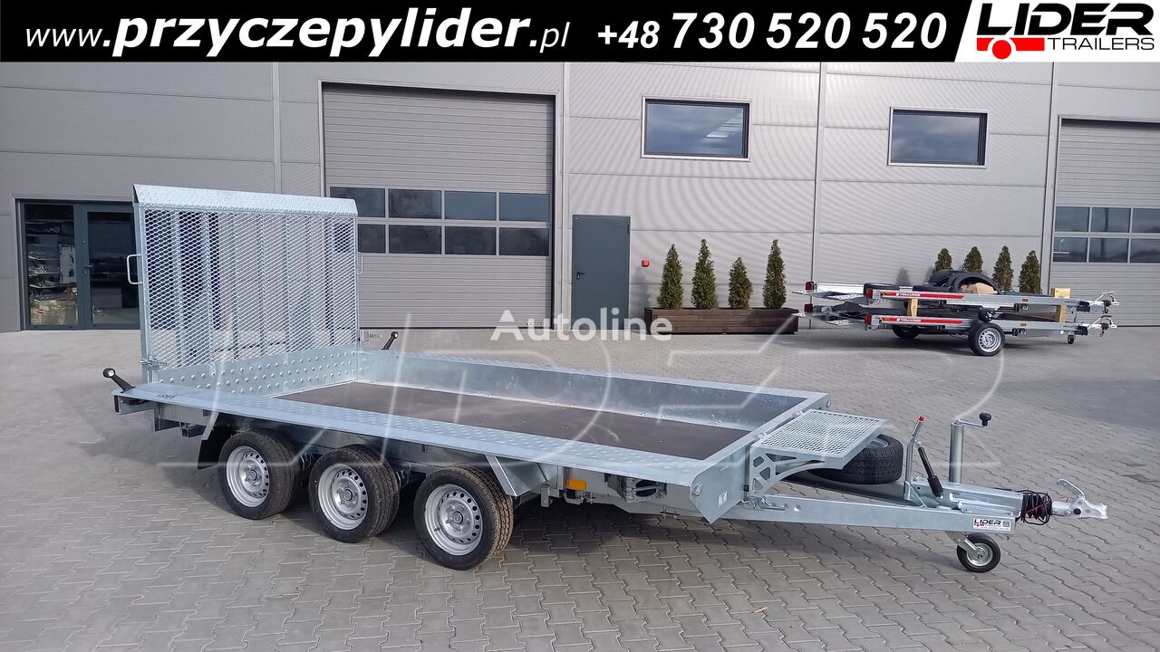 reboque para equipamento pesado Niewiadów NW-027 przyczepa 400x180cm, KN.401835T do koparki sprzętu budowl novo