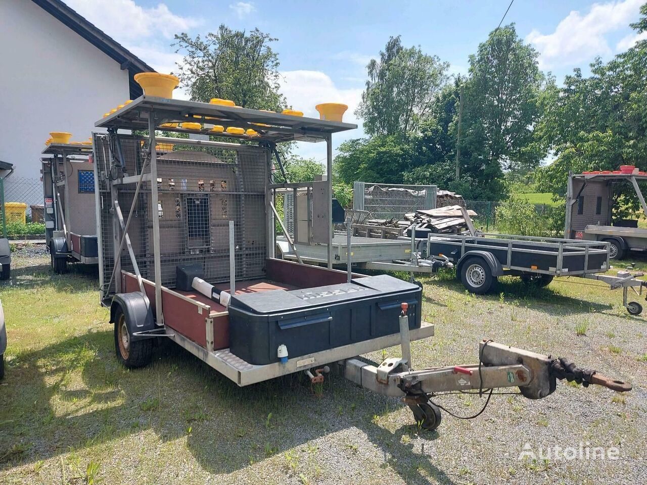 Nissen A3 vz 616 Baumaschinenanhänger